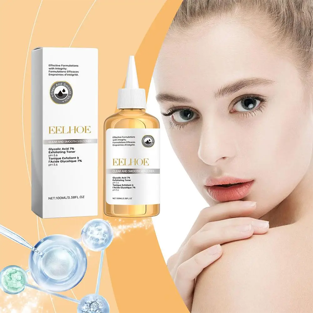 7% профессиональный тонер с гликолевой кислотой для удаления пор восстановление