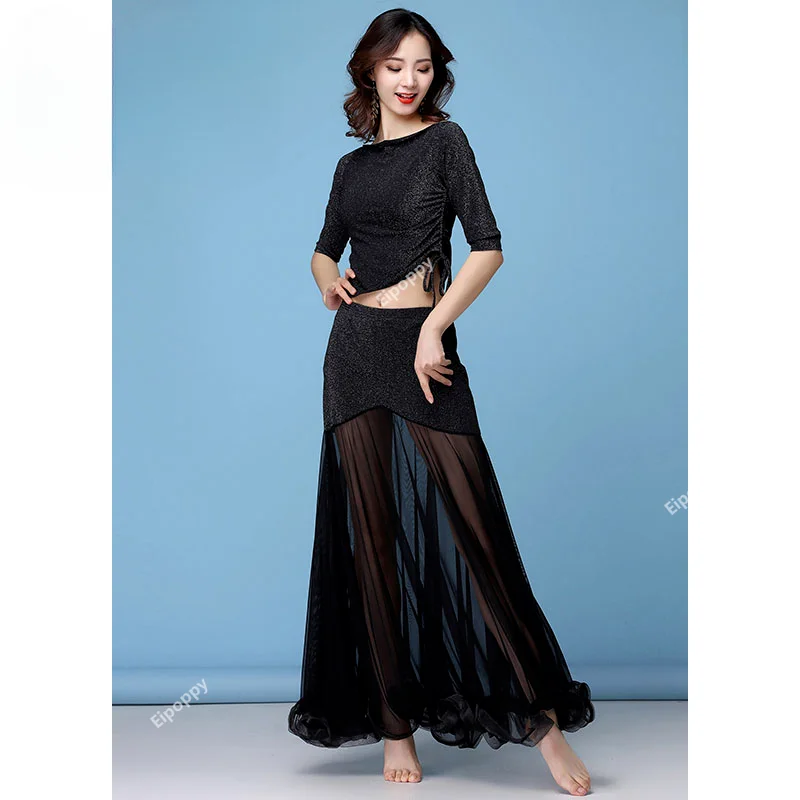 Костюм для танца живота Женский танцевальный костюм фестиваля 2024 занятий на