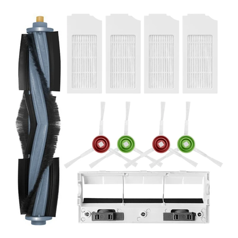 

Replacement For ECOVACS DEEBOT T10 TURBO Robot Vacuum Cleaner Spare Parts Accessories Main Brush Side Brush Hepa Filter