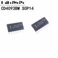 10pcs cd4093 cd4093bm cd4093bm96 sop14 new original ic amplifier chip good quality chipset soic 14