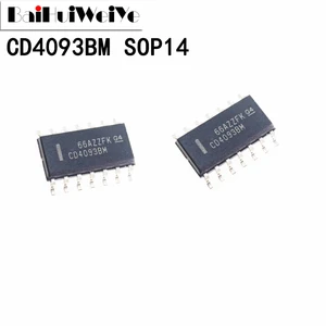 10PCS CD4093 CD4093BM CD4093BM96 SOP14 New Original IC Amplifier Chip Good Quality Chipset SOIC-14
