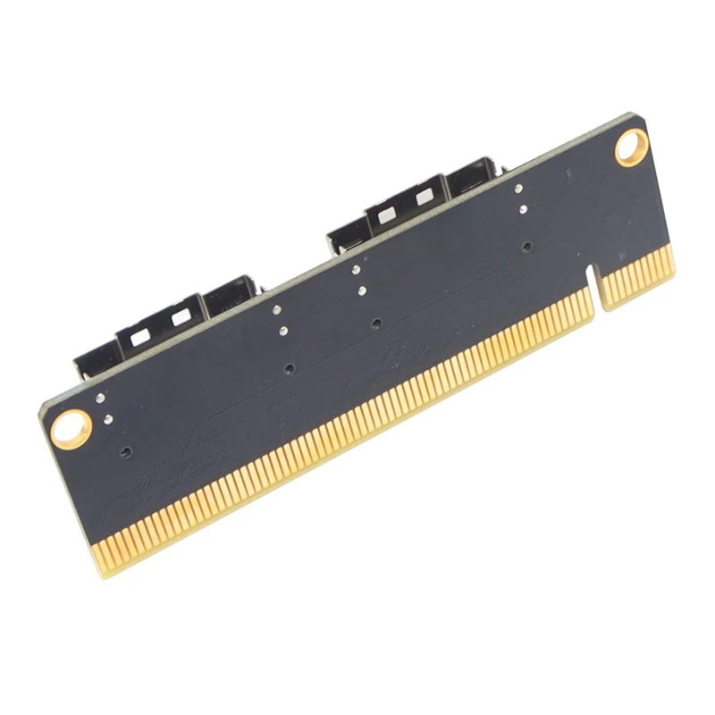 Карта расширения Pcie 4.0 X16 на 2 порта Nvme PCI-E 16X для Slimsas 8I X2 SFF8654 Видеокарта адаптера SSD