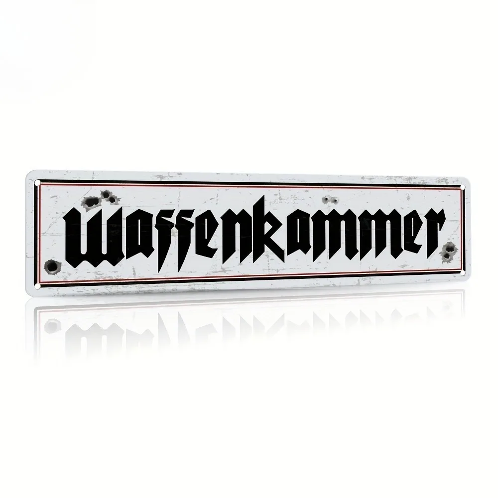 

Металлическая вывеска Waffenkammer HELLOYOUNG