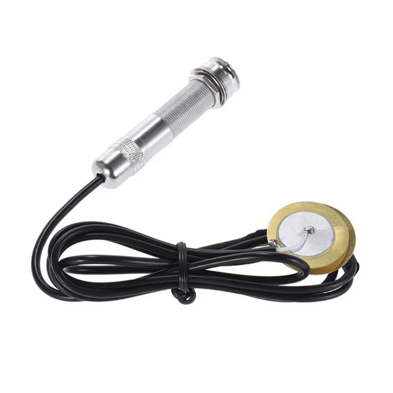 Гитарный звукосниматель пьезостабильный контактный самоклеящийся микрофонный