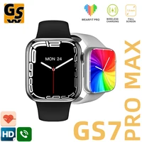gs7 pro max smart watch series 7 smartwatch 1 92 inch full screen nfc men women bluetooth sport watch pk iwo 13 x8 max dt7 max