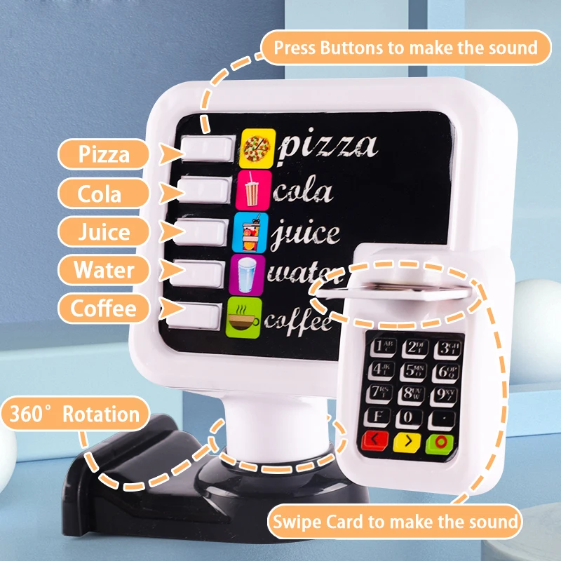 Детские игрушки для кухни имитация пиццы бургеров приготовление пищи ролевая
