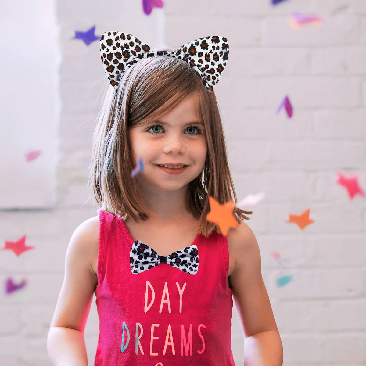 

Cat Costume Animalheadband Ears Girls Tail Plugcostumesblack Fox Prop Festival Headdress Bow Tie Set Ear