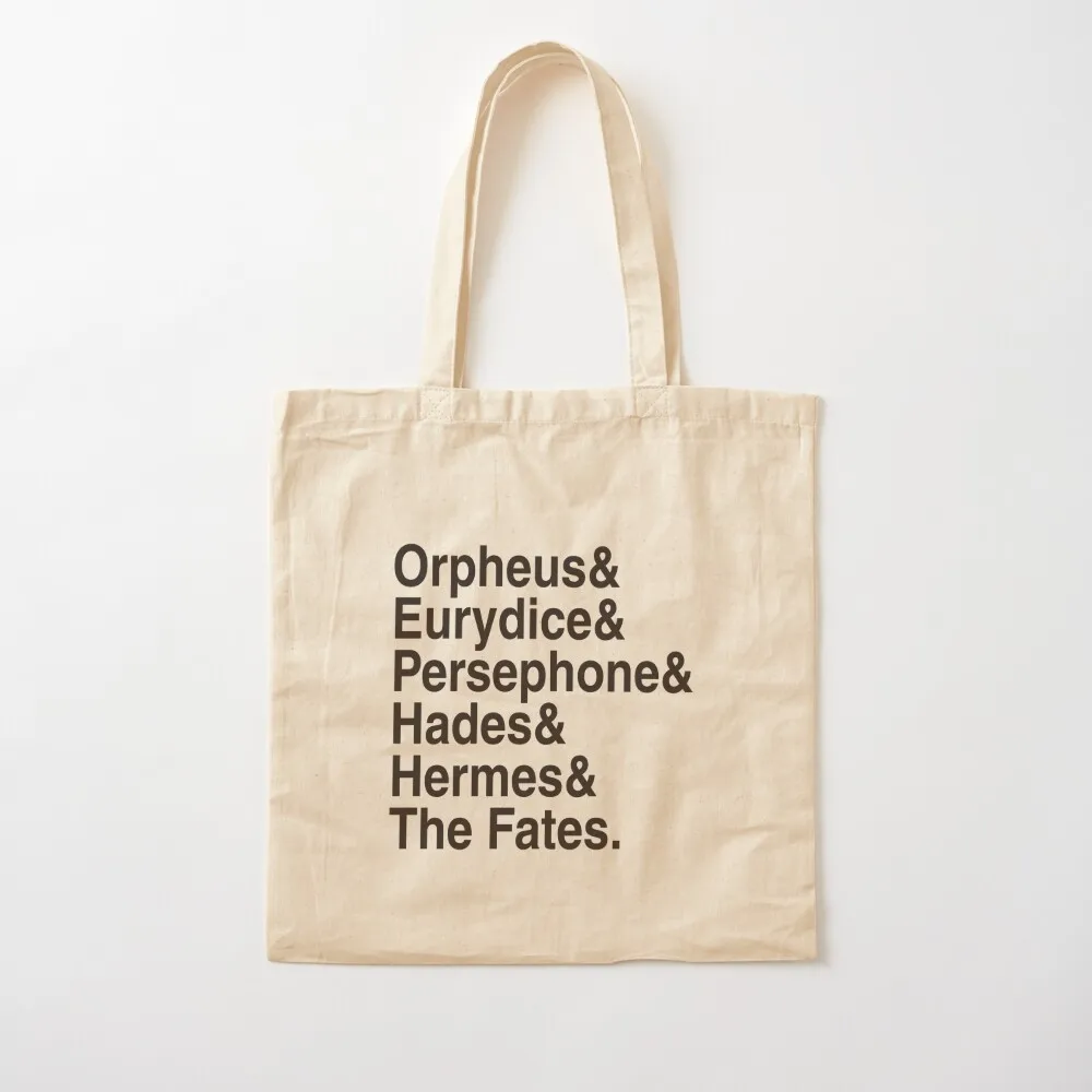 Сумка-тоут Hadestown Names ручная сумка сумки на заказ холщовая большая