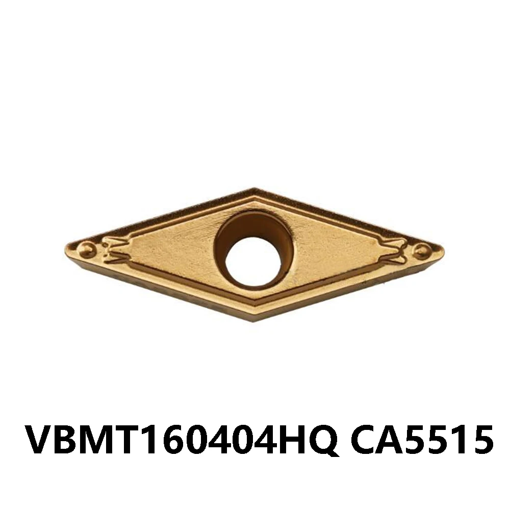 VBMT 110304 HQ CA5525 Оригинал 35 ° Пластины VBMT221HQ Твердосплавные лезвия Токарные
