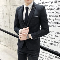 blazer pants vest luxury mens suit 3 piece suit fashion boutique groom wedding dress mens tuxedo suit m 4xl code
