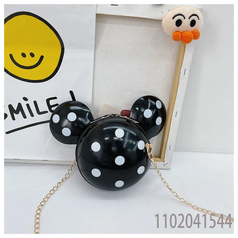 Disney Children's Bag 2022 New Fashion Mickey Mouse Princess Cartoon Shell Wallet Fashion Versatile Crossbody Backpack