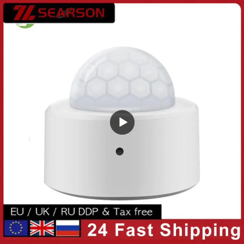 

1~5PCS Tuya Zigbee Human Motion Sensor Smart Home PIR Motion Sensor Detector Security Smart Life Works With Alexa Google Home