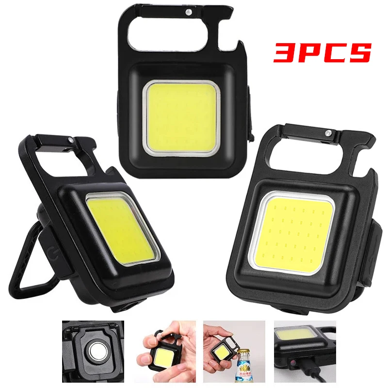 

Ring High Load Pocket Power Key Flashlight Lighting Corkscrew Flashlights Light Mini Light Waterproof