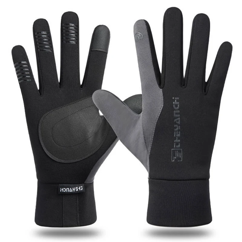 

Winter Gloves Unisex Premium Anti-slip Thickening Touchscreen Keep Warm Gloves For Men Women EDF