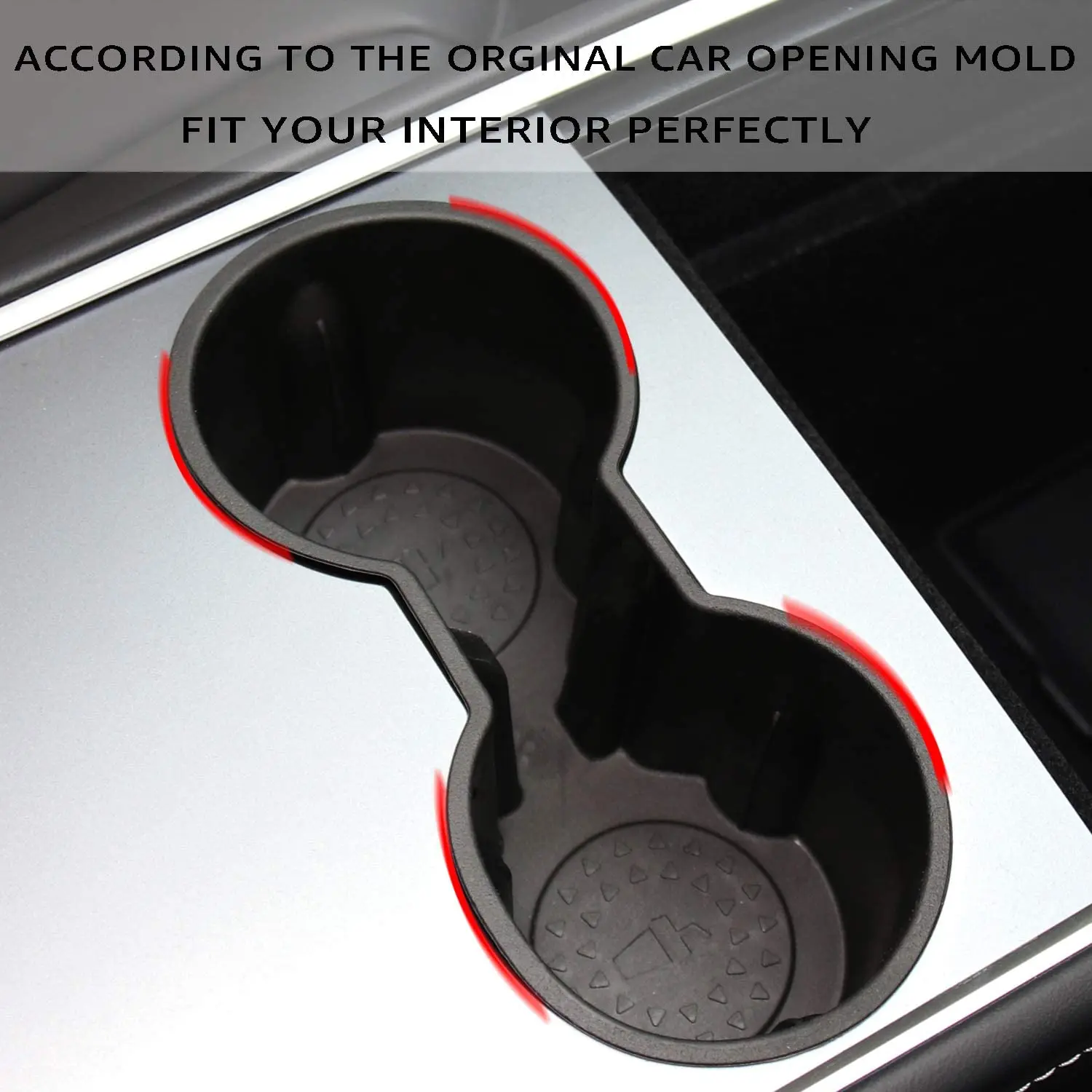 Автомобильный подстаканник подходящий для Tesla Model 3 модель Y 2022 2021 центральной