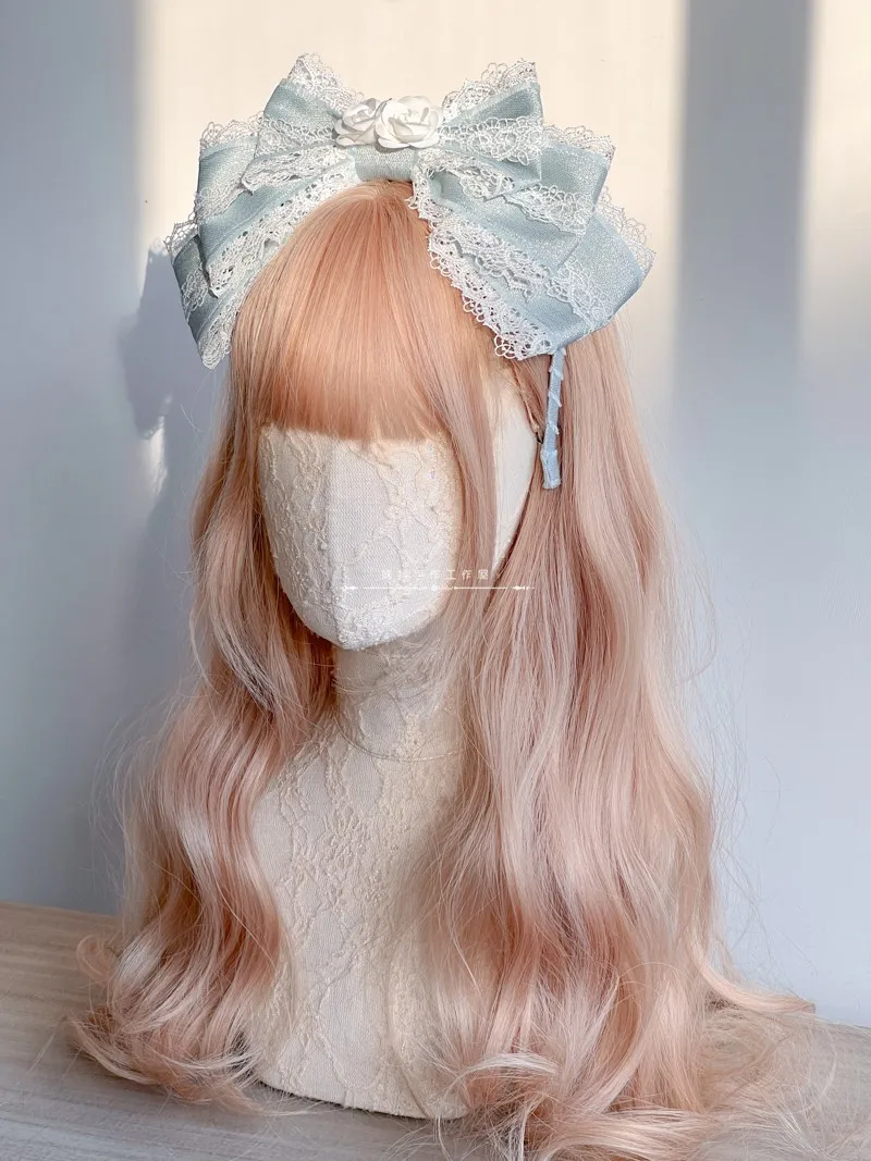 Оригинальная Кружевная повязка на голову ручной работы в стиле &quotЛолита&quot Kc
