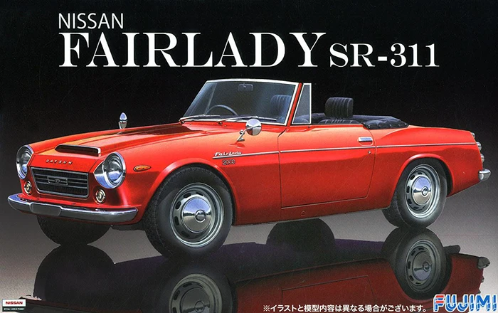 

Статическая Сборная модель автомобиля Fujimi, масштаб 1/24, Nissan Fairlady 2000 SR311, комплект моделей спортивных автомобилей 04650