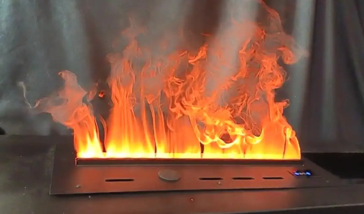 Самая низкая цена доставка в Россию вставка 3D водяной камин