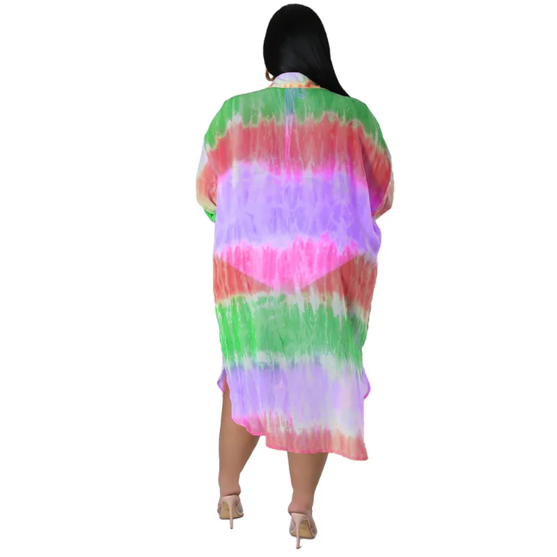 Рисунок 2 - Женское летнее платье-рубашка с длинным рукавом