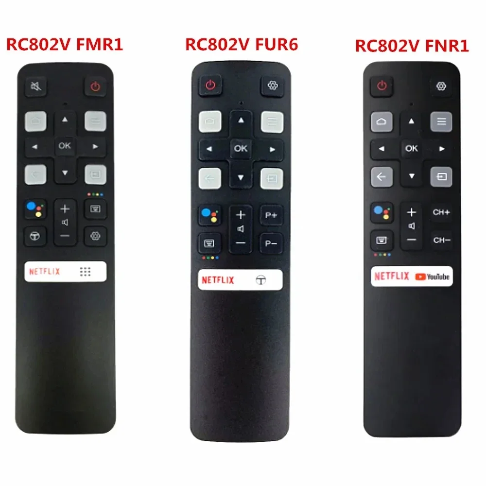 Пульт дистанционного управления RC802V FMR1 FUR6 FNR1 для TCL Android 4K TV Smart Remote Control