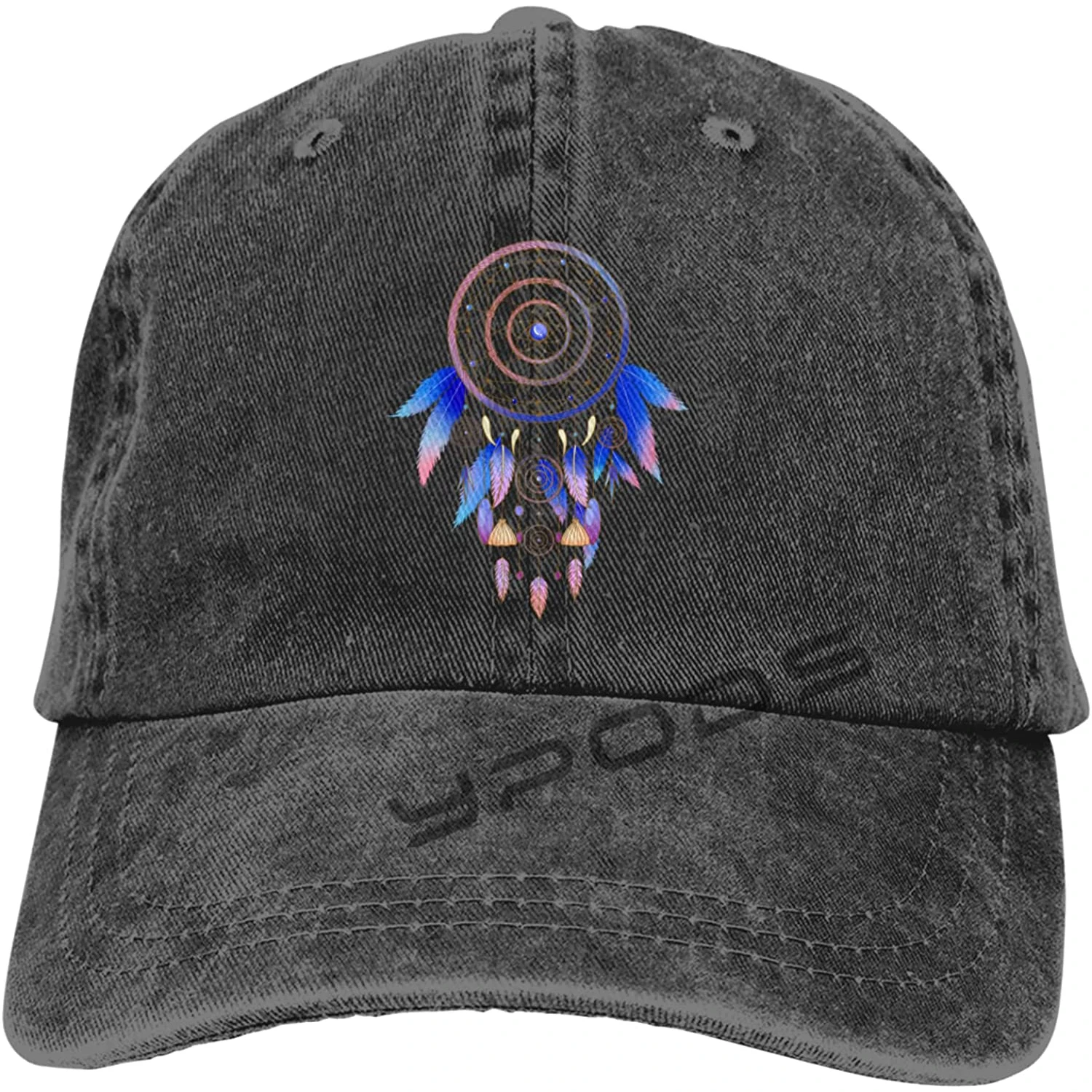 

Men's Caps Bdhjydb Mysterious Dream Baseball Cap Dad Hat Washed Ponytail Hats For Women Men
