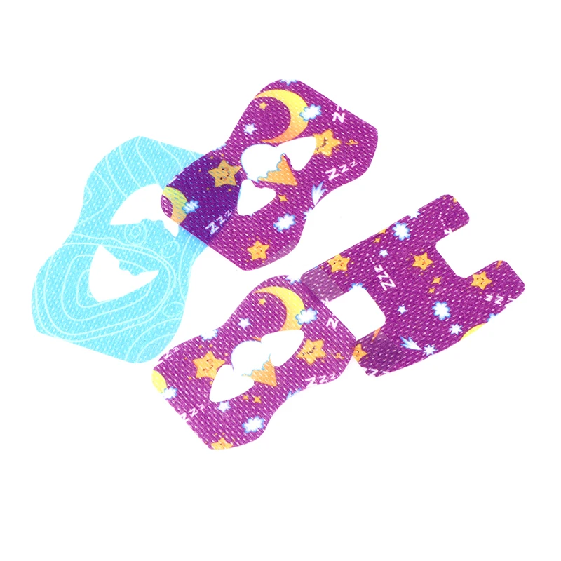 20 шт./коробка наклейки против храпа для детей и взрослых