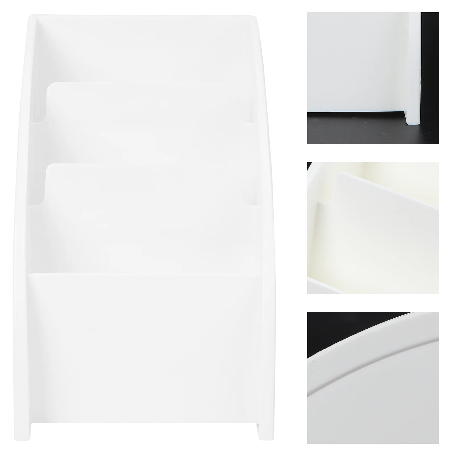 

Держатель с отделением для контроллера, очки, фоторучка, канцелярские принадлежности, фотоэлемент, подставка для дома, офиса, магазина, белый цвет