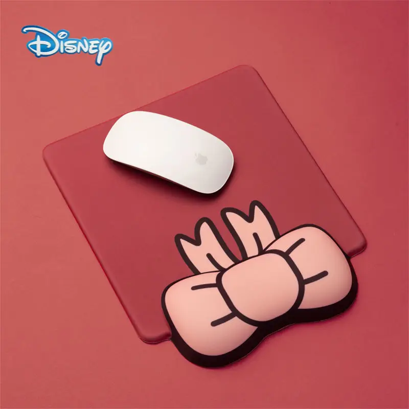 

Disney Bow Tie 3D Mouse Pad with Wrist Rest Kawaii Mice Ergonomic Mat Anti-slip PC Notebook Mat Home Office Desk Gaming Mousepad