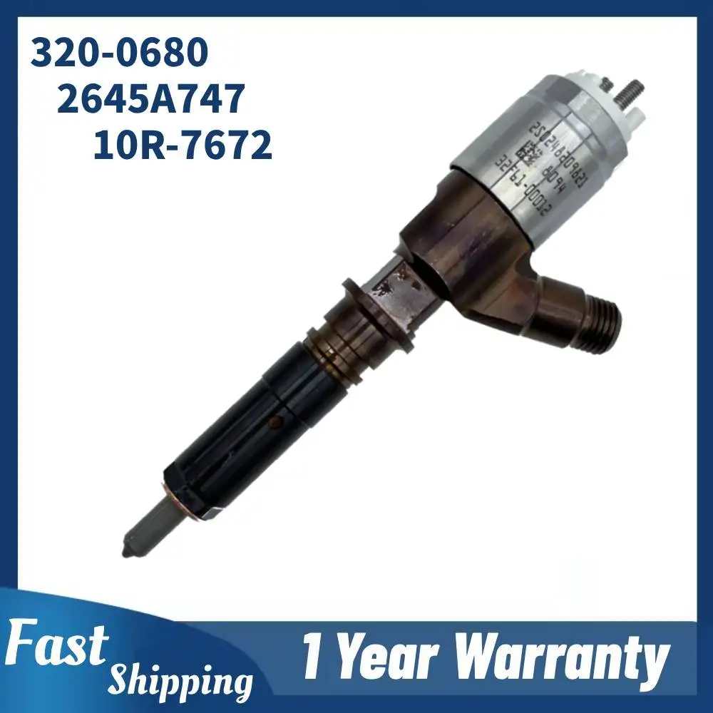 Форсунка дизельного топлива в сборе 2645A747 320-0680 10R-7672 для Caterpillar CAT Perkins C6.6
