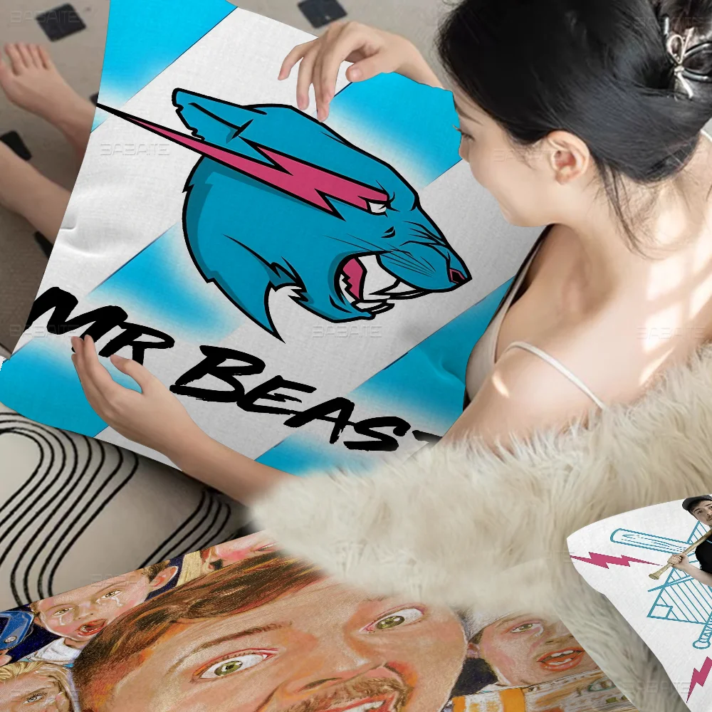 Игра Blogger M-MrBeast Stitch Lucky Dragon наволочка для дивана чехол подушки украшение дома