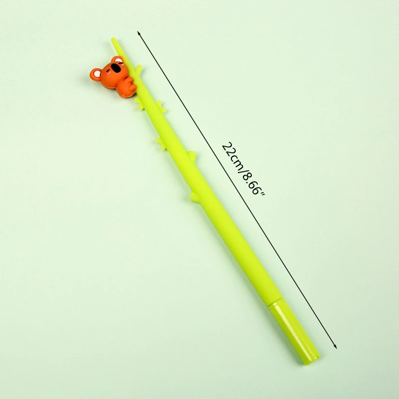 3 шт. новинка гелевая ручка синяя 3D дизайн фигурок медведя коалы 0 5 мм для детей