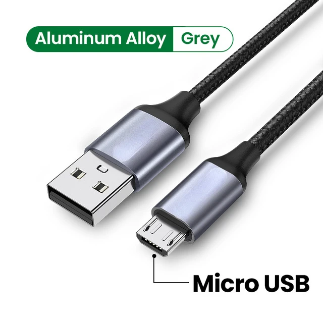 

2022 Trend for Samsung HTC USB Charger Data Cable Mobile Phone Cable USB Cable 3A Nylon Fast Charging USB Type C Cable