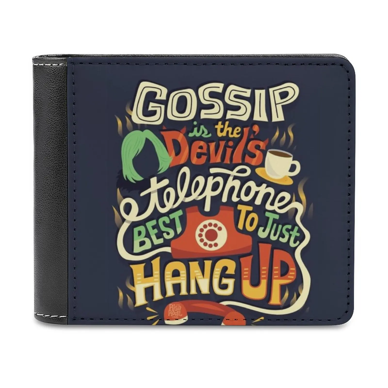 

Кожаные мужские кошельки Сплетница с рисунком телефона, лидер продаж, новый мужской кошелек, трендовый кошелек для карт, кошелек, типографи...