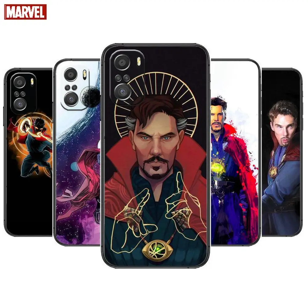 

Doctor Strange Marvel For Xiaomi Redmi Note 10S 10 9T 9S 9 8T 8 7S 7 6 5A 5 Pro Max Soft Black Phone Case