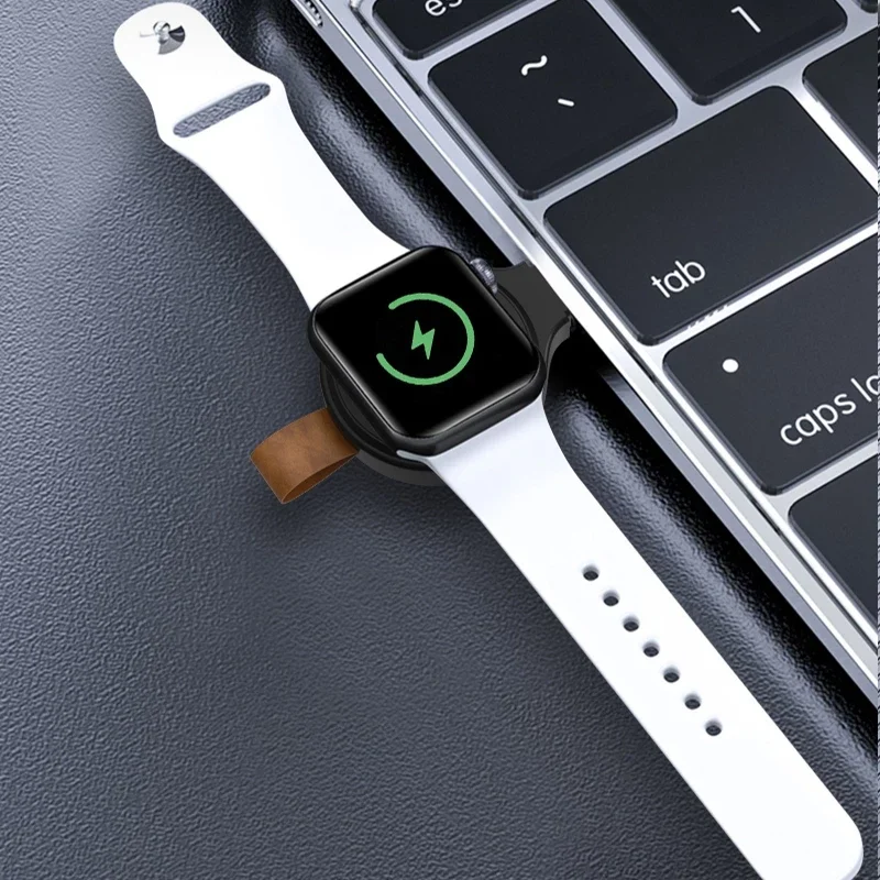 mini magnetic wireless charger dock for apple watch series 7 654se321 portable wireless charging cable charger for iwatch free global shipping