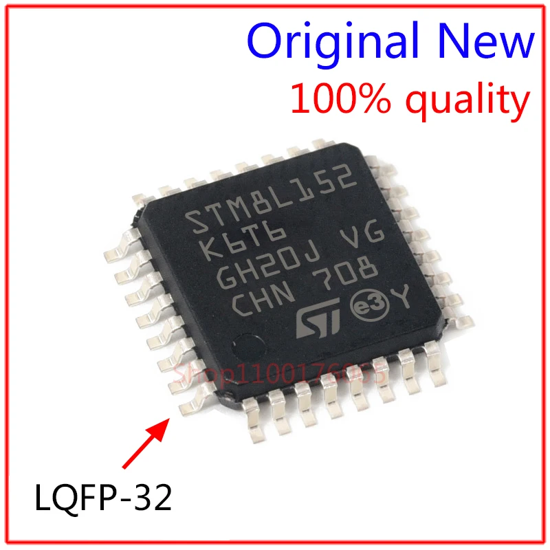 

IC STM8L152K6T6 LQFP-32 Interface - serializer, solution series New original Not only sales and recycling chip (1PCS)
