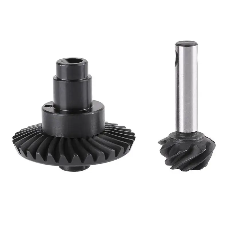 

Top Deals Stainless Steel Heavy Duty Steel Helical Bevel Gear Set 8T 30T For Axial SCX10 II AR44 90046 Axle For Child Assembly T