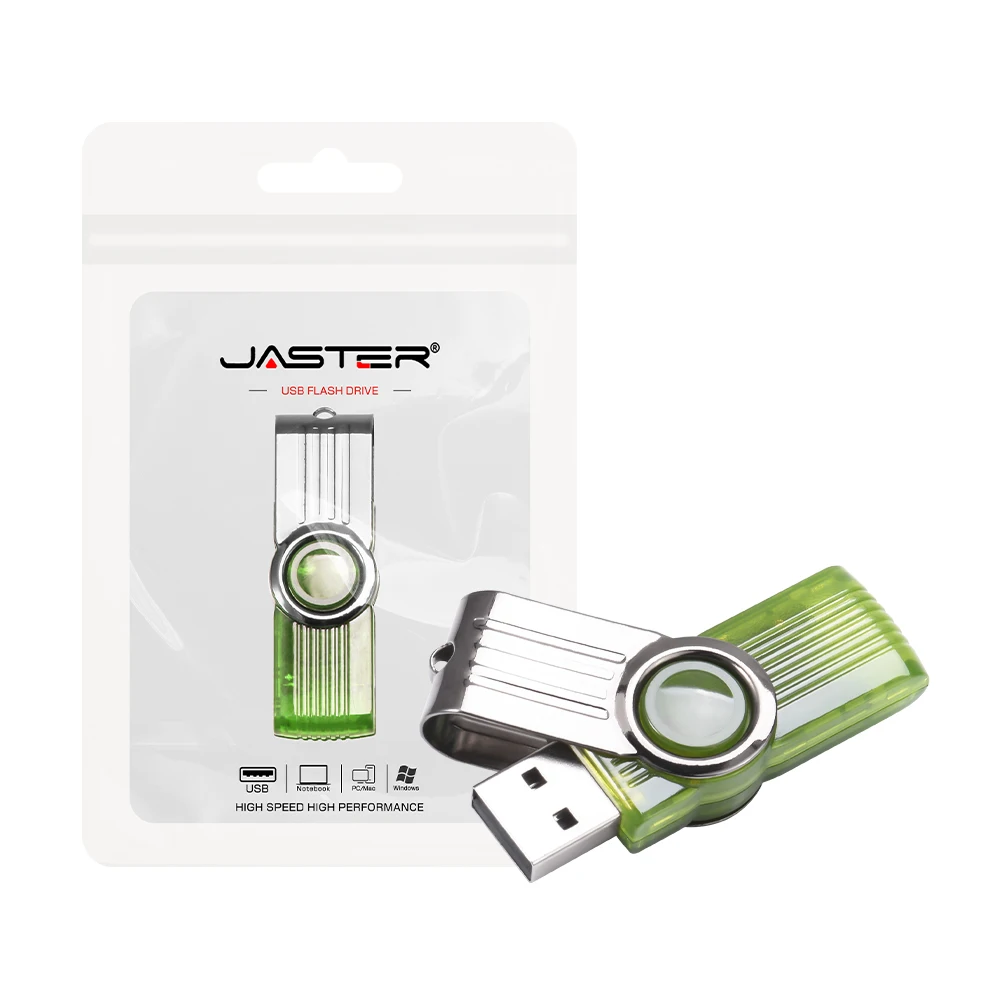 Модная карта памяти 64 ГБ Высокоскоростной USB-накопитель 32 Металлический