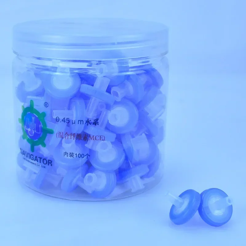 Фильтр LAB 13/25 мм 0 22/0 45 Гидрофильный микропористый фильтр шприц CA-CN фильтрация