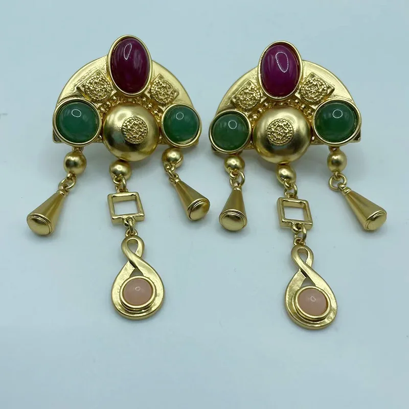 Средний Викторианский грузинский французский античный талисман драгоценные