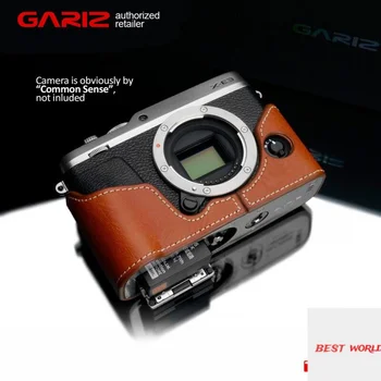GARIZ XS-CHXE3CM Geniune עור חצי לfujifilm Fuji X-E3 XE3 גמל MVP מצלמה