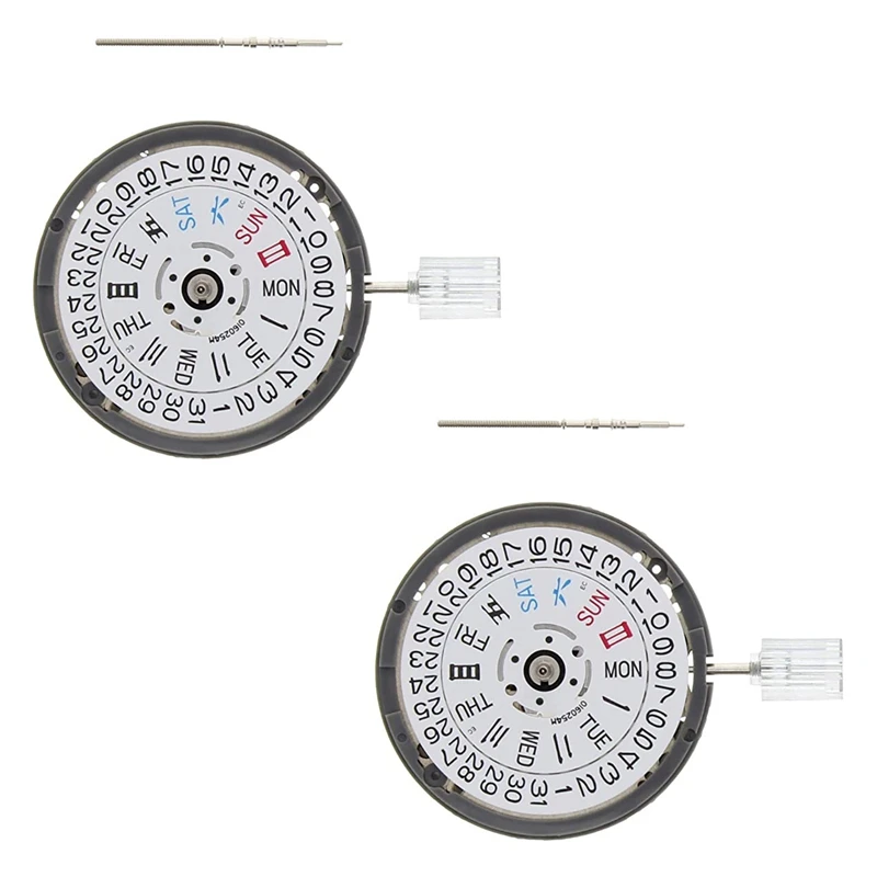 

2X Automatic Watch Movement Mens Parts Mechanical Watch Movement NH36 Movement Watch Replace Accessories