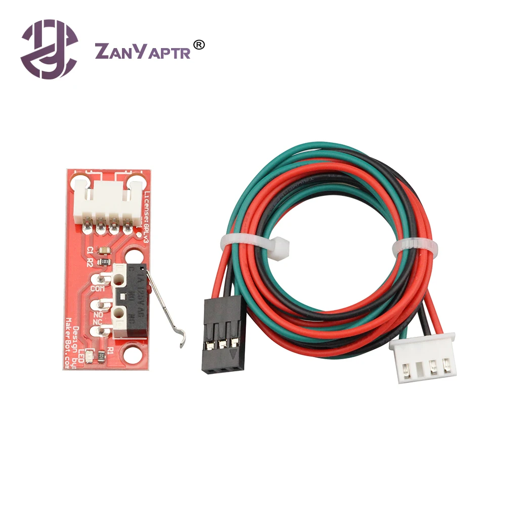 6Pcs/lot Mechanical Endstop Limit Switch with 3Pin Cable For RAMPS 1.4 Control Board Accessories 3D Printers | Компьютеры и офис