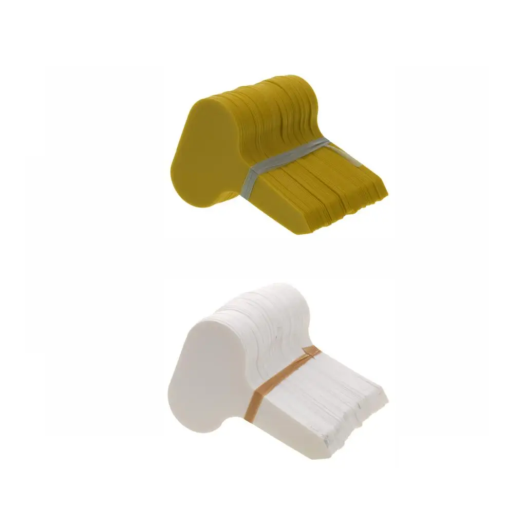 

200Piece T-Type Plant Seed Labels Pot Markers Garden Stake Tags Yellow+White