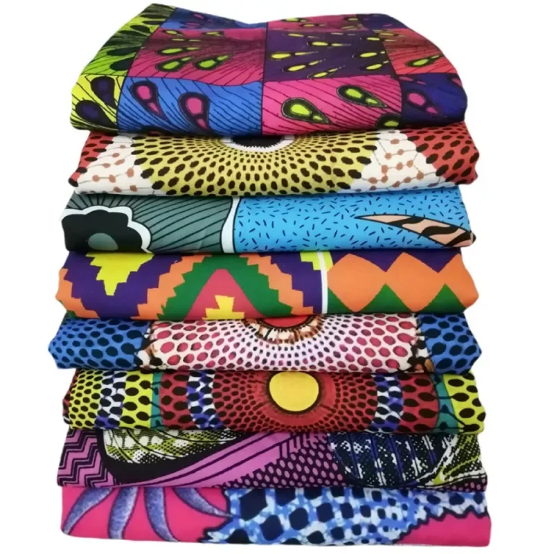 

Personality Pattern Wax Cloth Patchwork Cotton Fabric DIY Handmade Craft Sewing Garment Home Textile Accessories