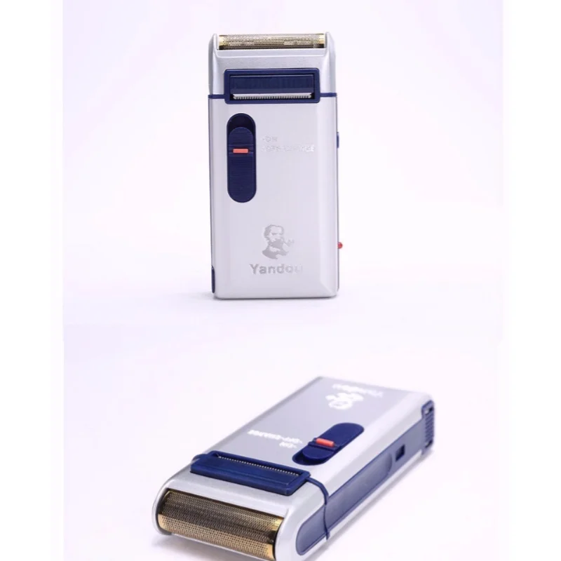 Rechargeable Long Life Silver Men's Razor Rechargeable