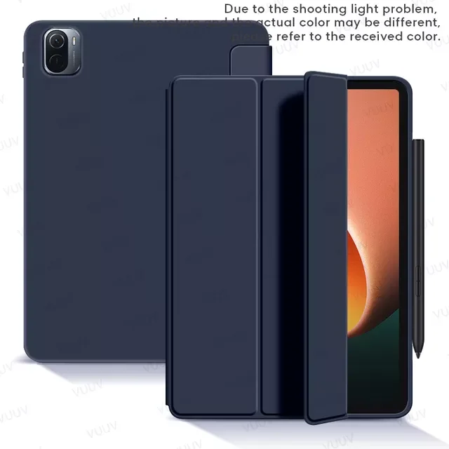 

Original For pad 5 pro Case Support Charging mi pad 5 Case With Auto Wake up / Sleep Silicone Cover Funda
