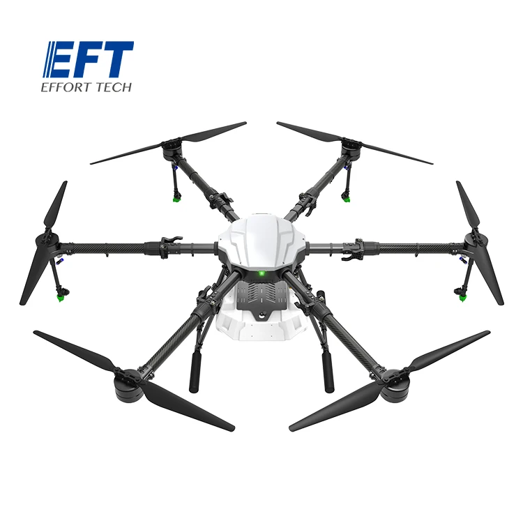 

eft e616P 16l drone frame the most efficient products uav agricultural drone spraying aircraft for hot sale