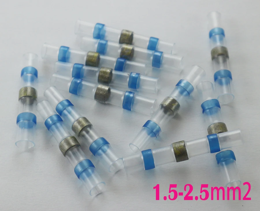 

40PCS AWG16-14 Waterproof Solder Seal Heat Shrink Butt Connectors Soldering Sleeve Wire Cable Connectors Terminals Electrical