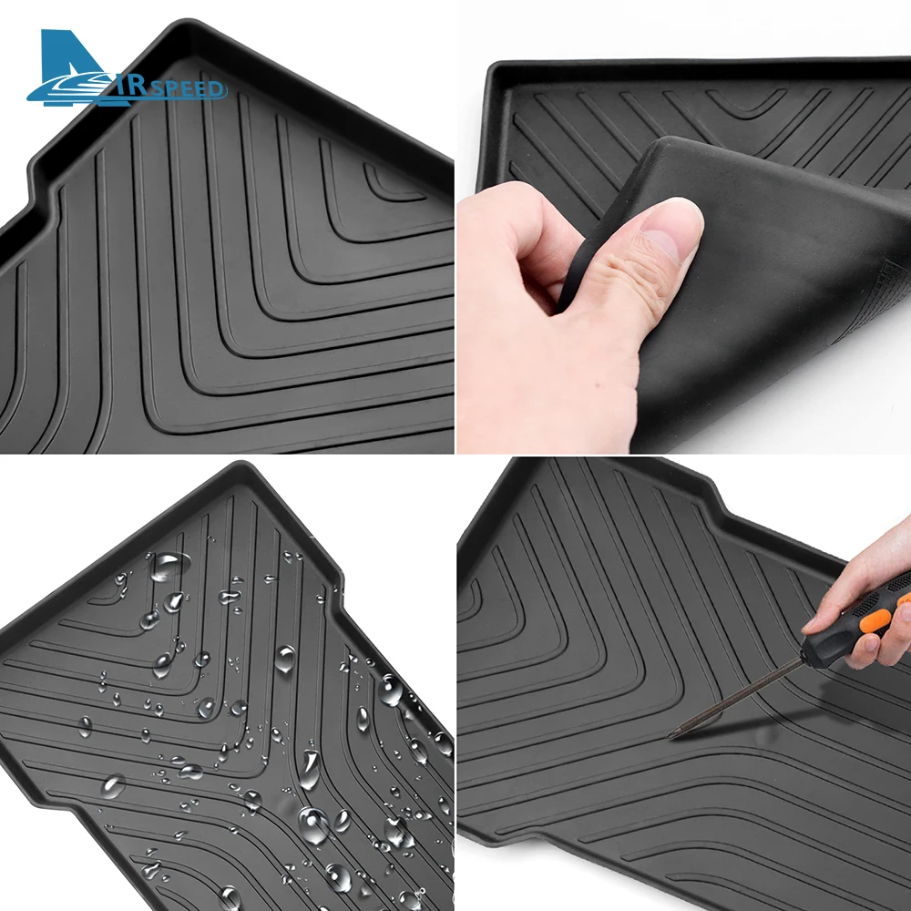 TPE автомобильный коврик для подлокотника центральной консоли держатель стакана